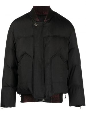 Giacca bomber Solid Homme nero