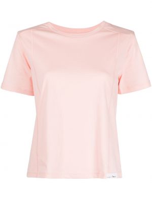 Koszulka bawełniana 3.1 Phillip Lim różowa