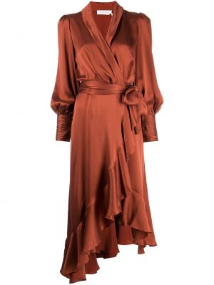 Silke dress Zimmermann oransje