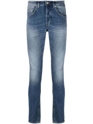 Jeans skinny taille basse Dondup bleu