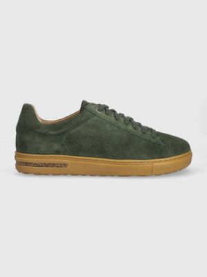 Velúr sneakers Birkenstock zöld