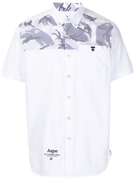 Camisa Aape By *a Bathing Ape® blanco