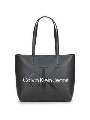 Shopper torbica Calvin Klein Jeans crna