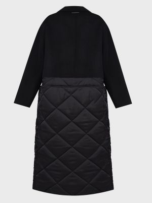 Черное пальто Calvin Klein