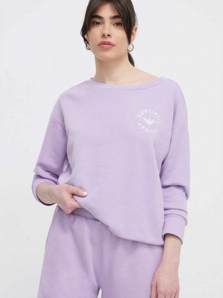 Costum de baie Emporio Armani Underwear violet