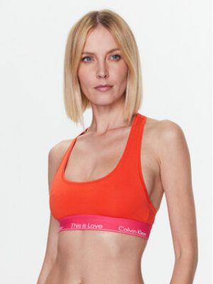 Calvin Klein Underwear Podprsenkový top 000QF7281E  - Červená
