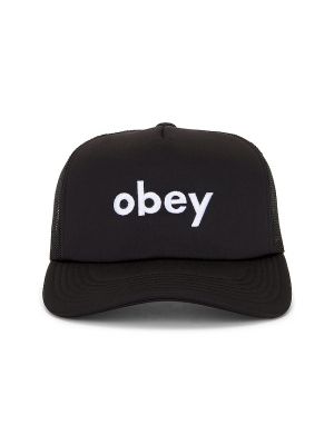 Cappello con visiera Obey nero