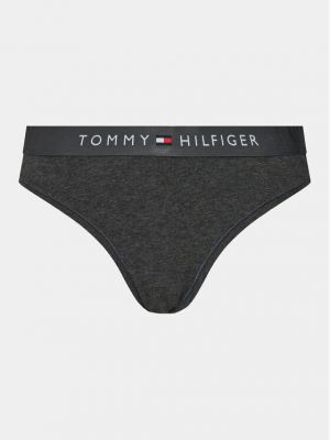 Pantaloni culotte Tommy Hilfiger grigio