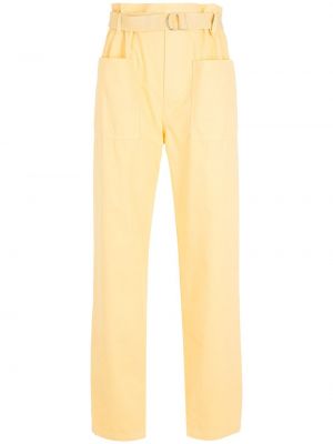 Pantaloni Framed giallo
