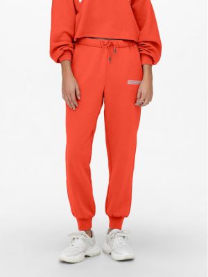 Pantaloni tuta Only arancione