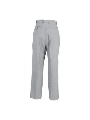 Pantalones de lana Gucci Vintage gris