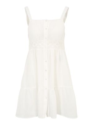 Košeľové šaty Vero Moda Petite biela