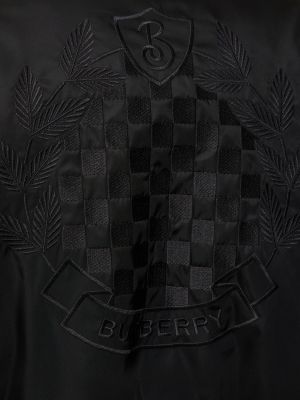 Hímzett dzseki Burberry fekete