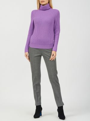 Фиолетовый свитер Luisa Spagnoli