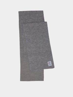 Серый меланжевый шарф Reebok
