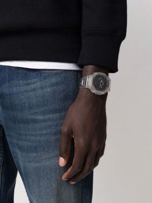 Průsvitné hodinky G-shock černé