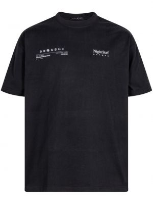 T-shirt ausgestellt Stampd schwarz