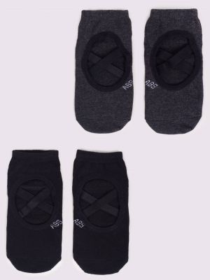 Чорапи Yoclub черно