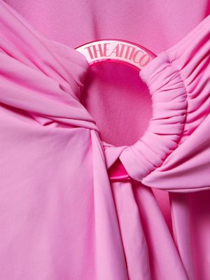 Jersey miniszoknya The Attico rózsaszín