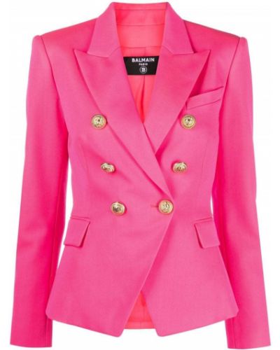 Lang blazer Balmain rosa