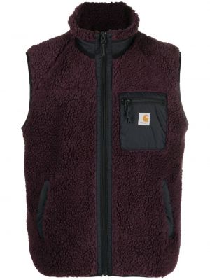 Kamuflere trykt vest Carhartt Wip lilla