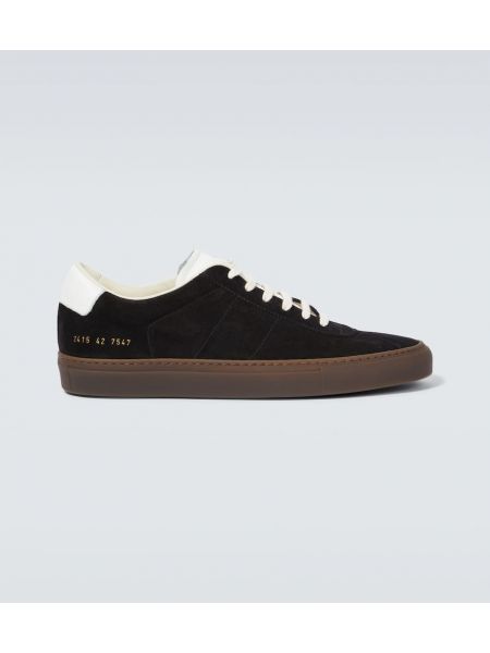 Sneakers in pelle scamosciata Common Projects nero