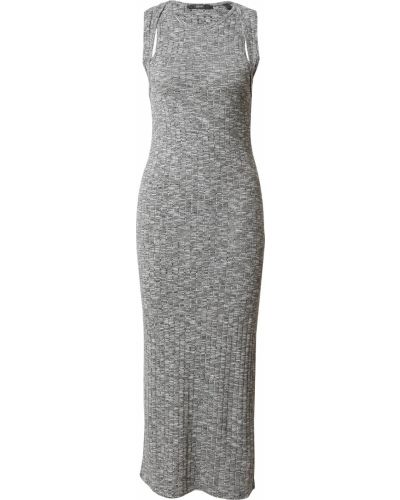 Pletené pletené šaty Esprit Collection sivá