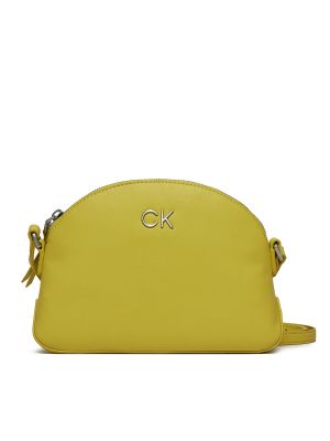 Crossbody kabelka Calvin Klein žltá