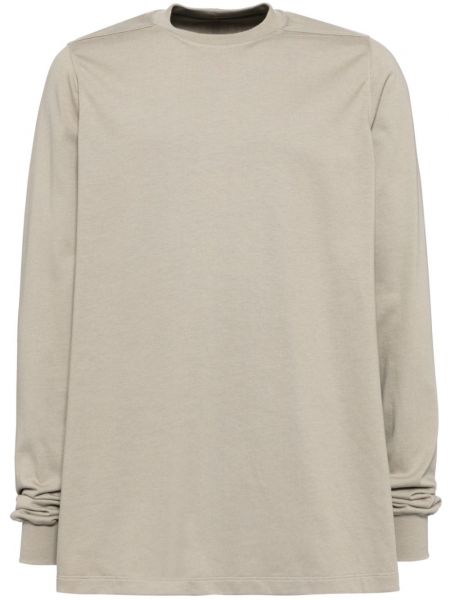 Langærmet t-shirt Rick Owens brun