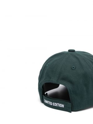 Haftowana czapka z daszkiem Vetements zielona