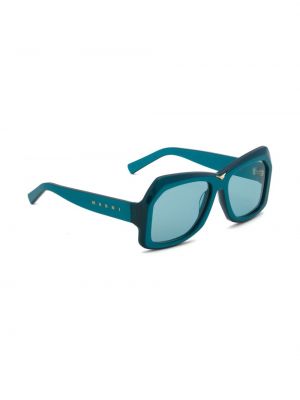 Oversize saulesbrilles Marni zaļš