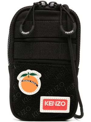 Чанта с цип Kenzo черно