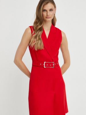 Mini haljina Morgan crvena