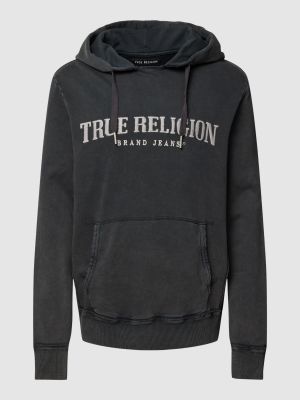 Bluza z kapturem True Religion Czarna