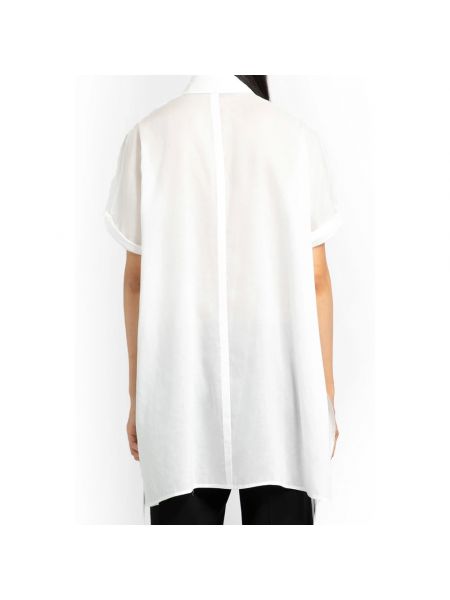 Camisa asimétrica Yohji Yamamoto blanco