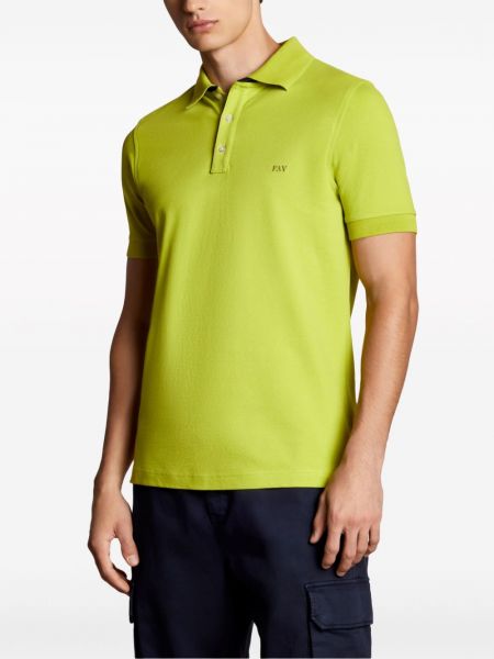 Polo krekls ar izšuvumiem Fay zaļš