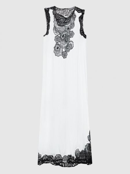 Біла мереживна сукня Jil Sander