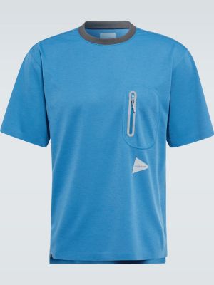 T-shirt And Wander bleu