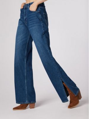 Luźne jeansy Simple