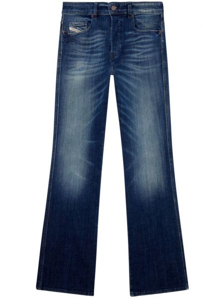 Jeans bootcut large Diesel bleu
