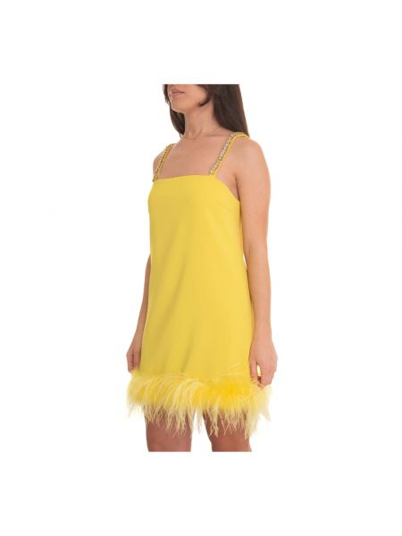 Mini vestido Pinko amarillo