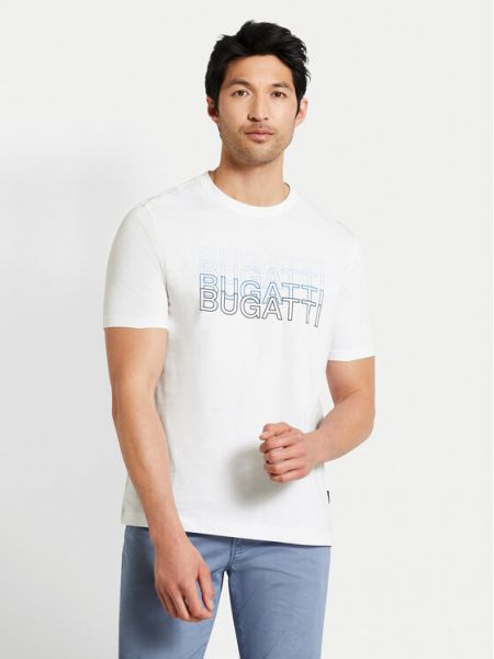 Тениска Bugatti бяло