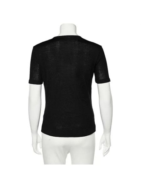 Woll top Moschino Pre-owned schwarz