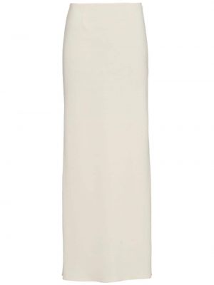 Puzdrová sukňa Prada biela