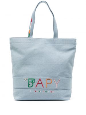 Shopper handtasche mit stickerei Bapy By *a Bathing Ape®