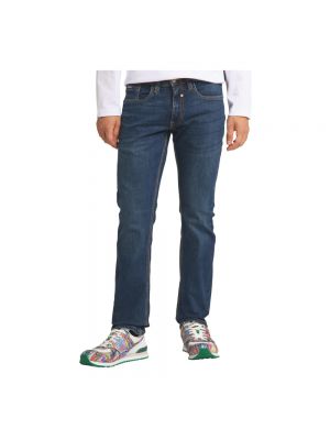 Straight jeans Carlo Colucci blau