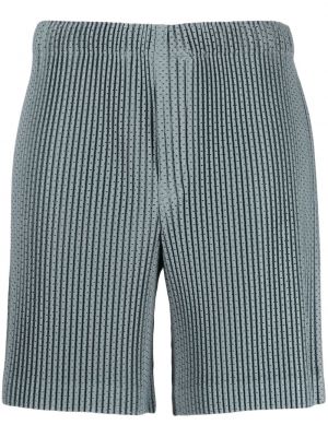 Plisirane bermuda kratke hlače z mrežo Homme Plissé Issey Miyake