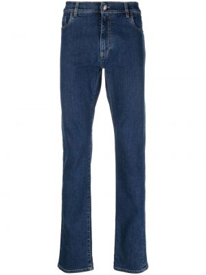 Slank stretch jeans Billionaire blå