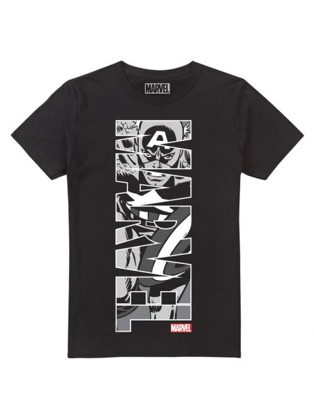 Koszulka Marvel czarna