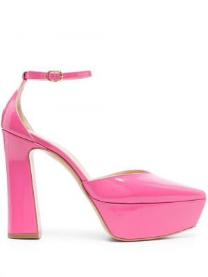 Sandales ar platformu Roberto Festa rozā